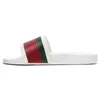 Designer tofflor för kvinnor herr glider blommor brokadlägenheter växel botten tiger snaker ess bin flopp flip canvas gröna casual mode strandskor sandal 48xg#