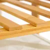 Organização moderna simples cabide de roupas de bambu casa quarto tipo cabide rack ousado resistente largecapacity multifuncional s