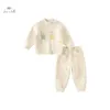 Pyjamas Dave Bella enfants fille garçon pyjama costume automne hiver mode décontracté confortable deux pièces DB4238334 231124