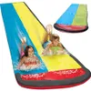 Pooltillbehör spel Center Backyard Children Adult Toys Inflatable Water Slide Pools Kids Summer Gift Outdoor299D