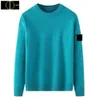 Sweters Mens Designer Wysokiej jakości Kamienie Wyspa Bluzy Knit Bluza Załoga Załoga Long Slevee Pullover Bluver Para Ubranie jesień i 705 341