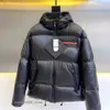 Herren-Daunenparkas, Italien, Mailand, Designer-Damen-Daunenjacken, Herrenmantel, Winterparkas, abnehmbare Ärmel, warm, winddicht, modischer Parka, Windjacke, Puffer, Großhandel p Lzpu