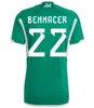 Algeria Futbol Forması 2024 Afrika Kupası Mahrez Cezayir Futbol Gömlek Bennacer Ait-Nouri Bensebaini Aouar Feghouli Bounedjah Jersey 23/24