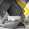 Benutzerdefinierte Tapete 3D Nordic Geometrische Muster Wandbild Wohnzimmer Schlafzimmer Kreative Selbstklebende Wasserdichte Wand Aufkleber Hause Decor250D