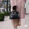 Tasche Bag Designer -Taschen Birkkinnss Handtaschen Krokodil haben Logo Neues Muster Damen schräg Kreuzleder Platin Fa