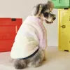 Vêtements pour chiens Vêtements AutomneWinter Manteau de fourrure épaissie Schnauzer Teddy Bome Fadou Pug Cat Pet 231128