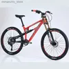 Vélos 27,5 pouces en alliage d'aluminium DH VTT vélo queue souple à travers l'axe vélo 11 vitesses cadre montagne Bicyc frein à disque hydraulique Cross Country Q231129