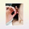 S925 SIVLER SIVLER SIMPLER STYLE LECTANGLE SHAPE STUD STUD EARRING with Sparkly Diamond for Women Charm Jewelry PS864444187549663658