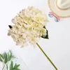 Fleurs décoratives 1 Branche Utile Multicolore Fausse Fleur Anti-fade 6 Fourchettes Hortensia Artificiel DIY Mariage Bouquet De Mariée Créer De La Vitalité