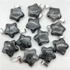 Pendant Necklaces Natural Gem Stone Quartz Crystal Tiger Eye Labradorite Stars Charms For Diy Jewelry Making Necklace Accessories 30Pcs