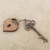 Keychains Wooden Engraved Key And Lock Shape Bottle Opener Keychain Ring Wedding Party Favors