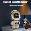 컴퓨터 SERS 스마트 우주 비행사 Bluetooth 호환 Ser 미니 사운드 박스 휴대용 스테레오 AI 알람 시계와 대화식 오디오 크리에이티브 선물 231128