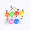 Colliers de chien Laisses LED Pendentif lumineux pour animaux de compagnie 3 modes d'éclairage étanche nuit marche lumière clignotante chiens étiquette sécurité à clipser Wa235N