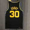 Camisas de basquete Stephen Curry Kids Youth Mens City Jersey Preto Azul Klay Thompson Verde CE Jersey Andrew Wiggins Poole WarriorE City Shirt Edition Jersey