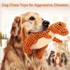 Giocattoli per cani mastica indistruttibile robusto Dino peluche giocattolo per cani giocattoli durevoli per masticatori aggressivi giocattoli interattivi da masticare per cani 231129
