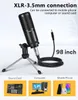 Microphones Maono PM360TR Condenser Microphone Podcast 3 5mm Mic for Computer Laptop Phone Sound Card Gaming Recording 231128