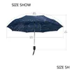 Paraplyer Creative 12 Stars Map Starry Sky Paraply Rain Women Matic Three Folding Parasol Parapluie 220426 Drop Delivery Home Garde Dhkdp