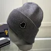 Chapéu unissex de malha para homens e mulheres, gorro mo, moda inverno, caveira, quente, caxemira, gorro macio, luxuoso, 5 cores