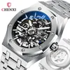 Wristwatches CHENXI 8848 Automatic Men Top Brand Mechanical Wristwatch Business Stainless Steel Sport Male Watches Reloj Hombre 231128