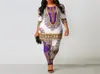 Africain Drs pour femmes 2020 nouvelles haut pantalon costume Dashiki imprimer dames vêtements Robe Africaine Bazin mode vêtements T2006309628592