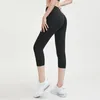 Pantalon actif Willarde femmes sans couture Yoga taille haute sport Leggings entraînement Capris femme culture gymnase Fitness collants de course