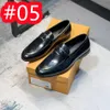 21 Modell Men män designer loafers skor mode loafers mockasins glid på man lägenheter bekväma manliga körning läderskor chaussure homme cuir