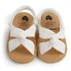 Sandales élégantes à semelle souple pour bébés garçons et filles : chaussures tendance pour bébés de 0 à 18 mois