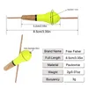 釣りアクセサリー10pcs bobbers paulownia cork float heavy current balsa wood floats set 85cm2g flotteur peche coup pesca 231128