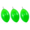 Fishing Accessories 10pcs Fly Floats Buoy Bobber Strike Indicator PVC Plastic Clear Float Surface Oval Bubble Transparen 635cm 231128