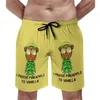 Shorts pour hommes ananas et Pizza planche fruits hommes plage maillots de bain Polyester drôle maillot de bain