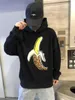 Designerkläder mode tröjor palmer änglar bakbrev banan avslappnad avslappnad män kvinnor huva trendig lyx streetwear jacka klp6