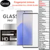 for Samsung Galaxy S22 S21 S20 S10 S8 S9 Note 20 Plus Fingerprint Unlock Glass in Retail Box S23 Ultra Curved Tempered Phone Screen Protector