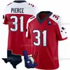 Personalizado 7 CJ Stroud 51 Will Anderson 24 Derek Stingley Jr Jersey de fútbol 2 Robert Woods Dameon Pierce Jalen Pitre Davis Mills Devin Singletary Laremy Tunsi Case Keenum