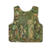 Jagende jassen militaire kinderen camouflage kleding cs gevechtsapparatuur tactisch legervest kinderen cosplay kostuum sluipschutteruniform