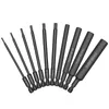 Schroevendraaier 10Pcs Metric Hex Head Allen Wrench Drill Bits Set 100mm Hex Bit Set S2 Steel Allen Screwdriver Bit Magnetic Hex Key Drill Bit