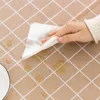 Nappe de table nappe à carreaux en plastique imperméable couverture de bureau vaisselle domestique