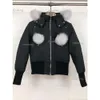 2023 Canada Scissors Court Down Jacket Bomber Jacket Winter Short Décorations Igner Down Jacket pour femme Rouge Blanc Noir Down Femme Xs-XL 425 29