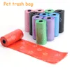 Carriers 50Rolls Dog Poop Bags Pet Waste Garbage Bags Biodegradable Outdoor Carrier Holder Dispenser Clean Pick up Tools Pet Accessories