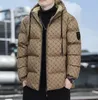 Mens Algodão-acolchoado Mens Puffer Jaquetas Inverno Mulher Casaco Moda Down Parkas Casacos Clássico Grosso Com Capuz Pavin Puff Jaqueta Designer Homem Mulheres Outerwear