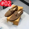 21 Model Mocassins Formeel Suède Ontwerper Luxe Merk Glimlach Heren Casual Loafers Instappers Schoenen Mannelijke rijschoenen voor heren