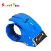 Banddispenser 80mm stor förpackning Banddispenser 3 "Metal Handheld Tape Cutter 3 tum Förpackningsförsegling Dispenser Cutter Random Color 231129