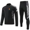 Real Valladolid Club de Futbol Men's Tracksuit Jacket Pants Soccer Training Suits Sportswear Jogging Wear Adult Tracksuts237y