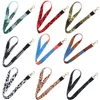 Keychains Simple Style Heart Long Lanyards For Keys Chain ID Cover Pass Mobile Phone Charm Neck Straps Badge Holder Gifts