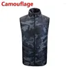 Gilet da uomo Gilet riscaldato elettrico a 11 zone Riscaldamento impermeabile per uomo e donna Gilet Jack Giacca USB W