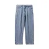 Мужские джинсы серо-голубое черное мешкова