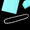 Pendant Necklace 18K Gold Plated Elegant pearl beads Letter Wedding Necklaces Gift factory wholesale With Free dust bag