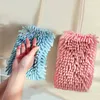 Towel Thickened Chenille Hand Kitchen Bathroom Super Absorbent Cleaning Dishcloth Hanging Loops Quick Dry Microfiber Towels