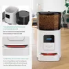 MEOWS Alimentatore Automatico per Animali Domestici Dispenser Intelligente per Alimenti per Cani/Gatti da 6 Litri con Controllo delle Porzioni, Allarme di Distribuzione, Telecamera Vocale/WIFI/Tipo di Pulsante