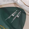 Stud 1 Pair Creative Pin Chain Tassel Drop Earrings For Women Funny Pop Punk Hip Hop Earrings Ear Jewelry YQ231128