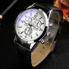 Relógios de punho Man Quartz Wristwatch Fancy GiftBlue Light Male Business Casual Casual Wrist FUNS FUNÇÕES BANDS DE CALURO YAZOLE BACKET